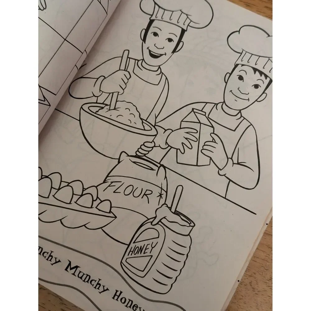 2004 The Wiggles Coloring Book